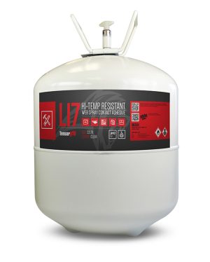 Adhesivo de contacto en aerosol Tensorgrip L17. Bombona de 22 litros.