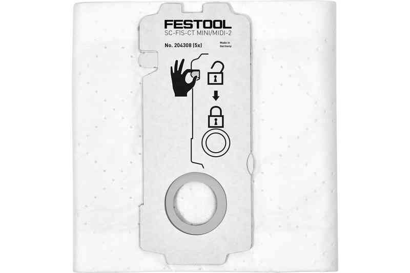 Bolsa Filtrante Festool Selfclean SC FIS-CT MINI/MIDI-2/5/CT15 204308