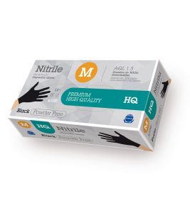 Caja guantes desechables de nitrilo Gentle HQ de Rubberex