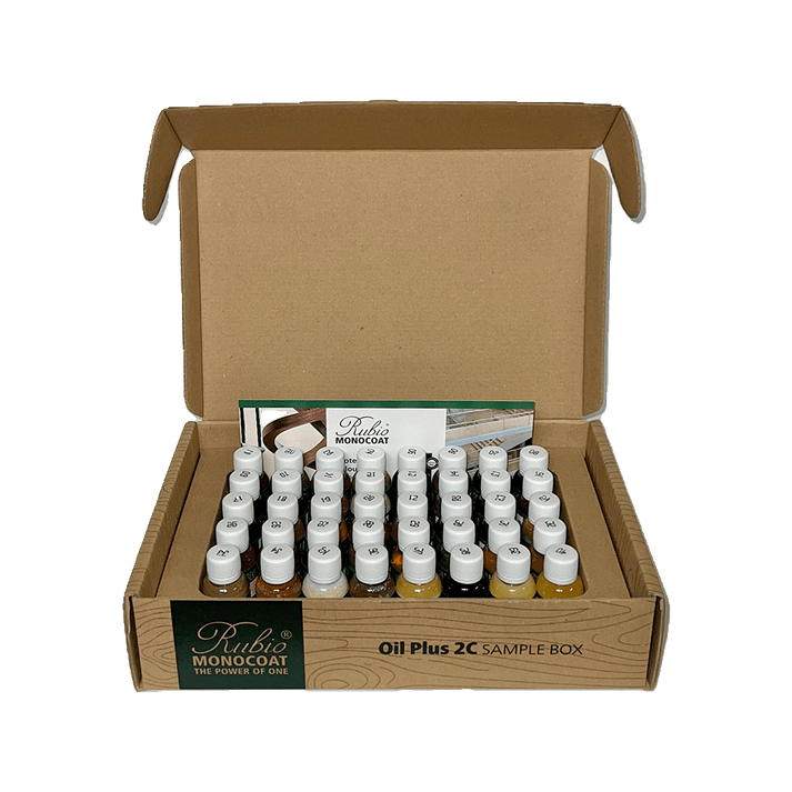 Set de 40 colores de aceite Rubio Monocoat