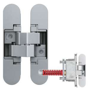 Sistema de bisagra oculta con cierre automático Anselmi C60, de 40 a 60 Kgr.