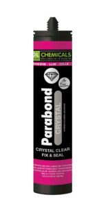 Adhesivo sellador transparente MS Parabond Crystal