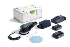 Lijadora excéntrica a batería Festool ETSC 2 150