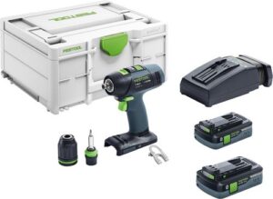 Taladro atornillador a batería Festool T 18+3