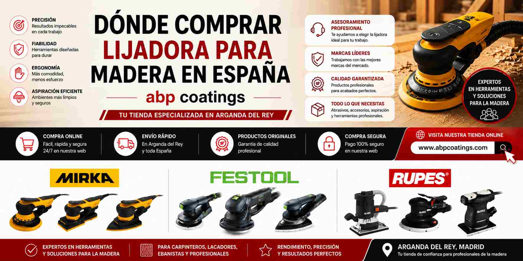 Donde-comprar-lijadora-para-madera-en-España-Madrid
