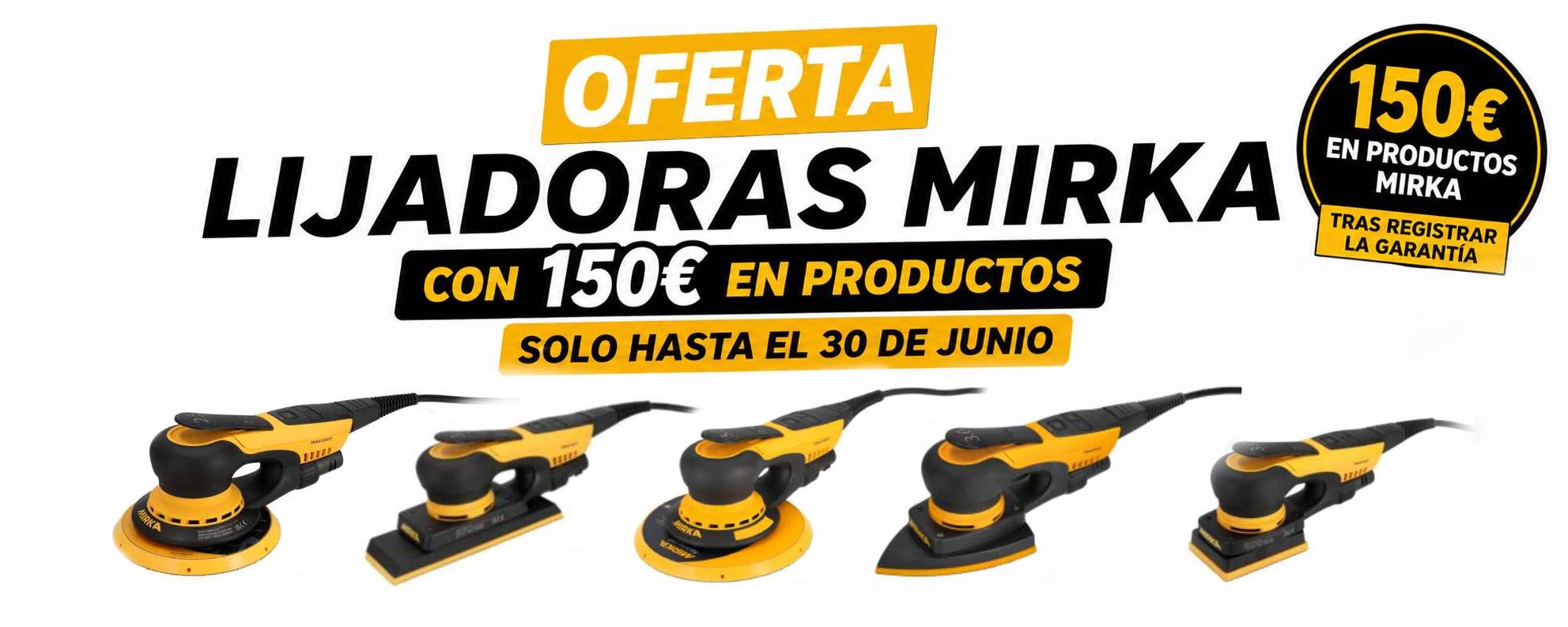 Oferta-Lijadoras-Mirka-con-150€-en-Productos-España