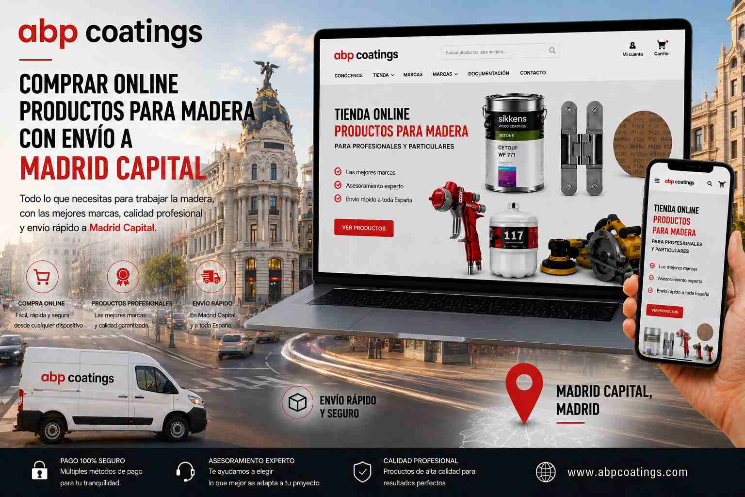 Comprar-online-productos-para-madera-con-envio-a-Madrid-Capital
