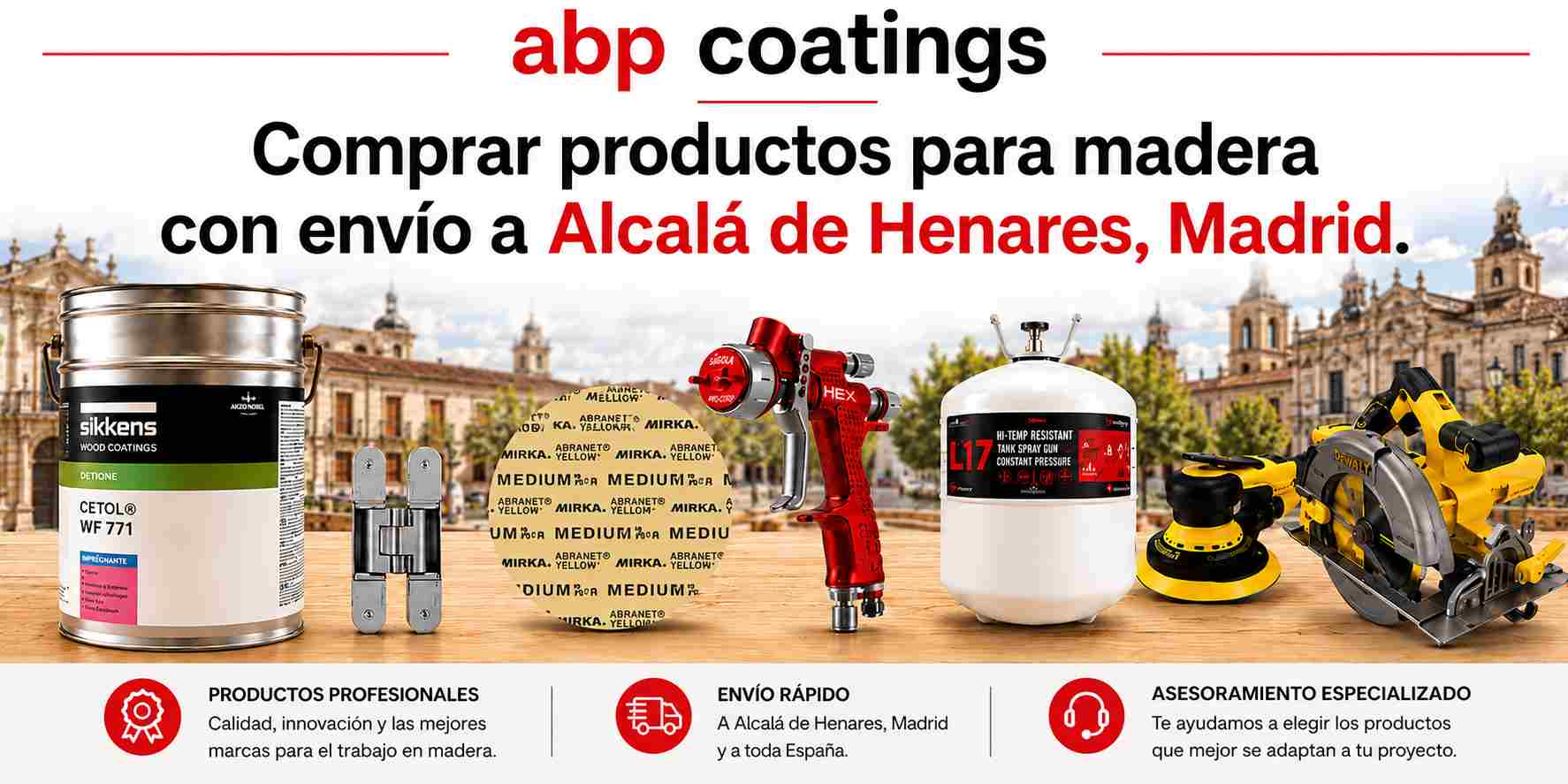 Comprar-productos-para-madera-con-envío-Alcala-de-Henares-Madrid