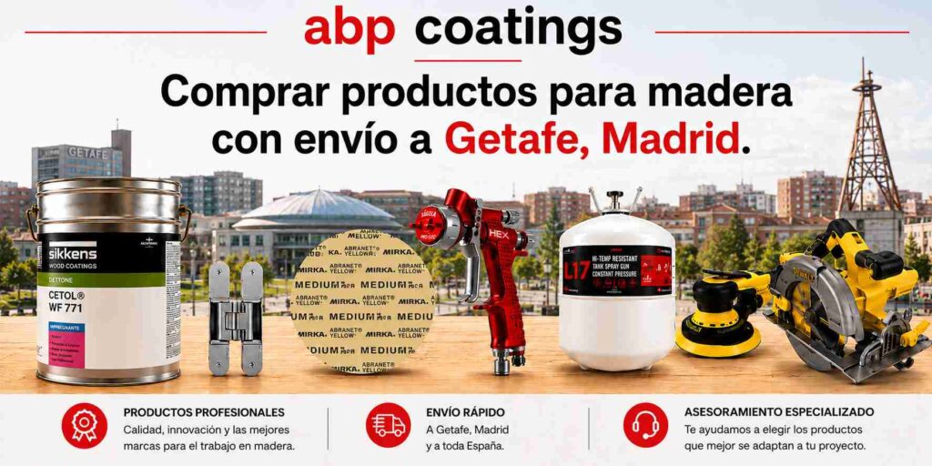 Comprar-productos-para-madera-con-envío-Getafe-Madrid