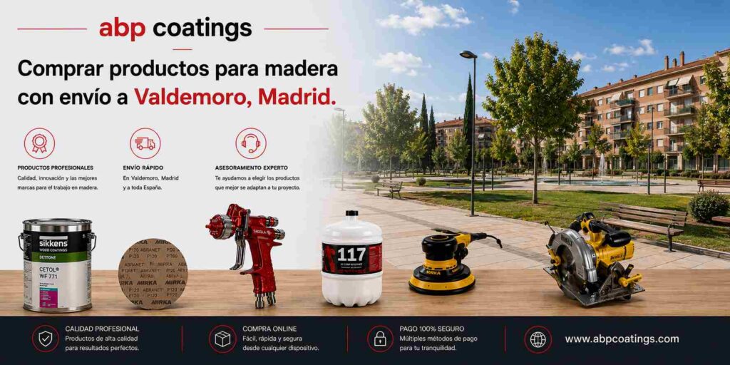 Comprar-productos-para-madera-con-envío-a-Valdemoro-en-Madrid