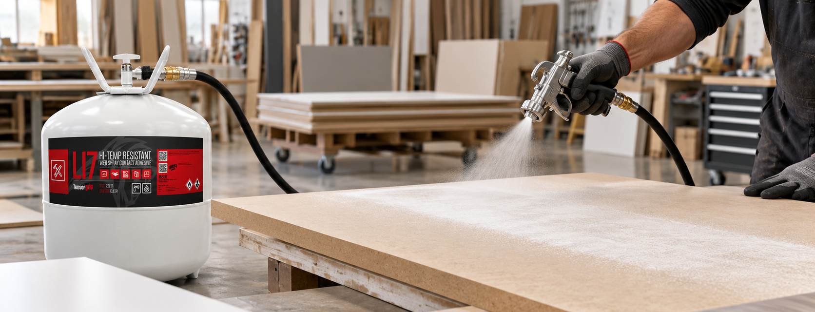 El-mejor-adhesivo-para-pegar-laminados-sobre-MDF-y-tableros-TensorGrip-L17-como-aplicarlo